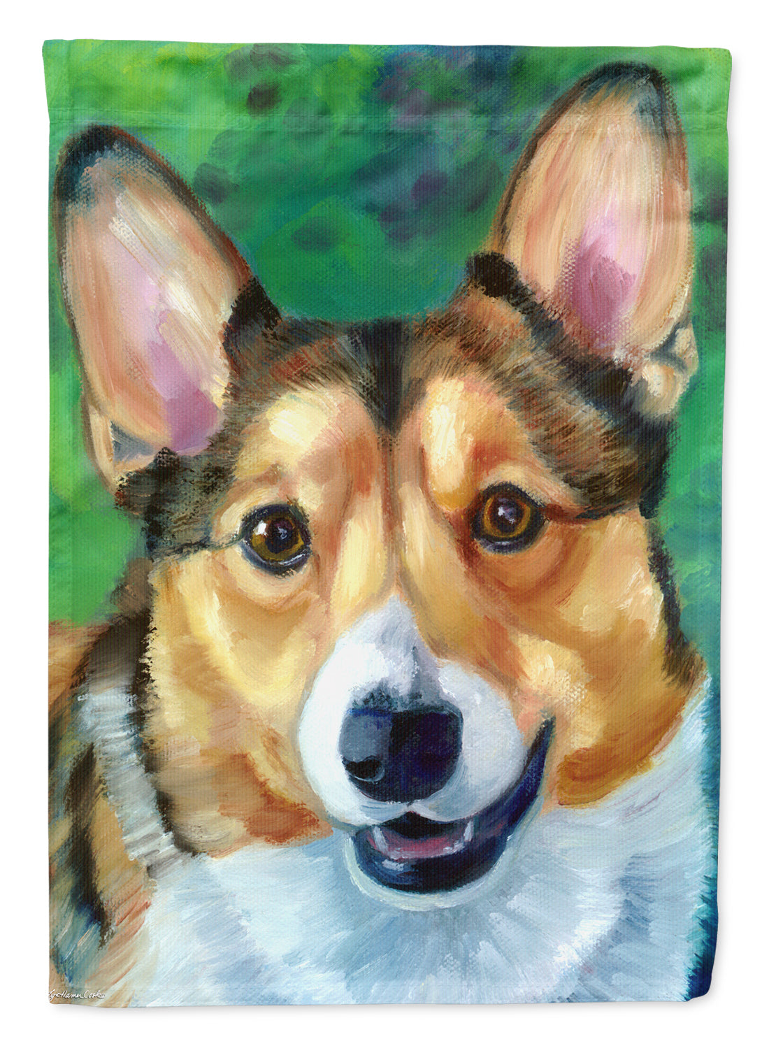 Corgi Toby Garden Flag – Decorative Outdoor Yard Flag 7303GF