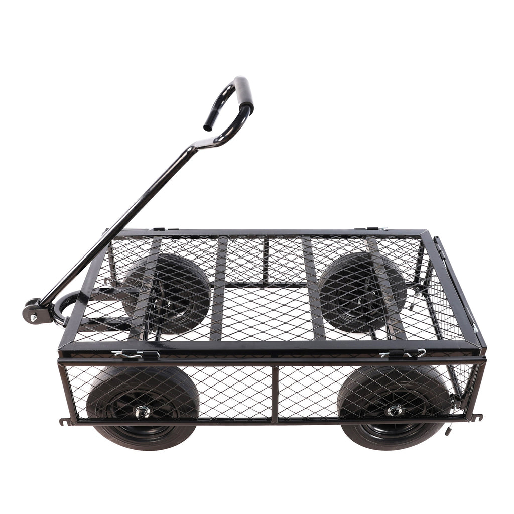 Solid Wheels Garden Cart Wagon