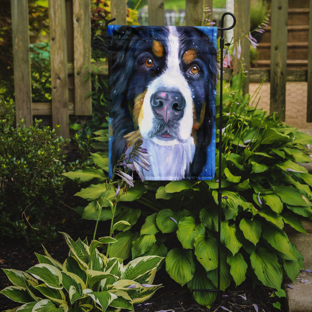 Luca the Bernese Mountain Dog Garden Flag – Decorative Outdoor Yard Flag 7337GF