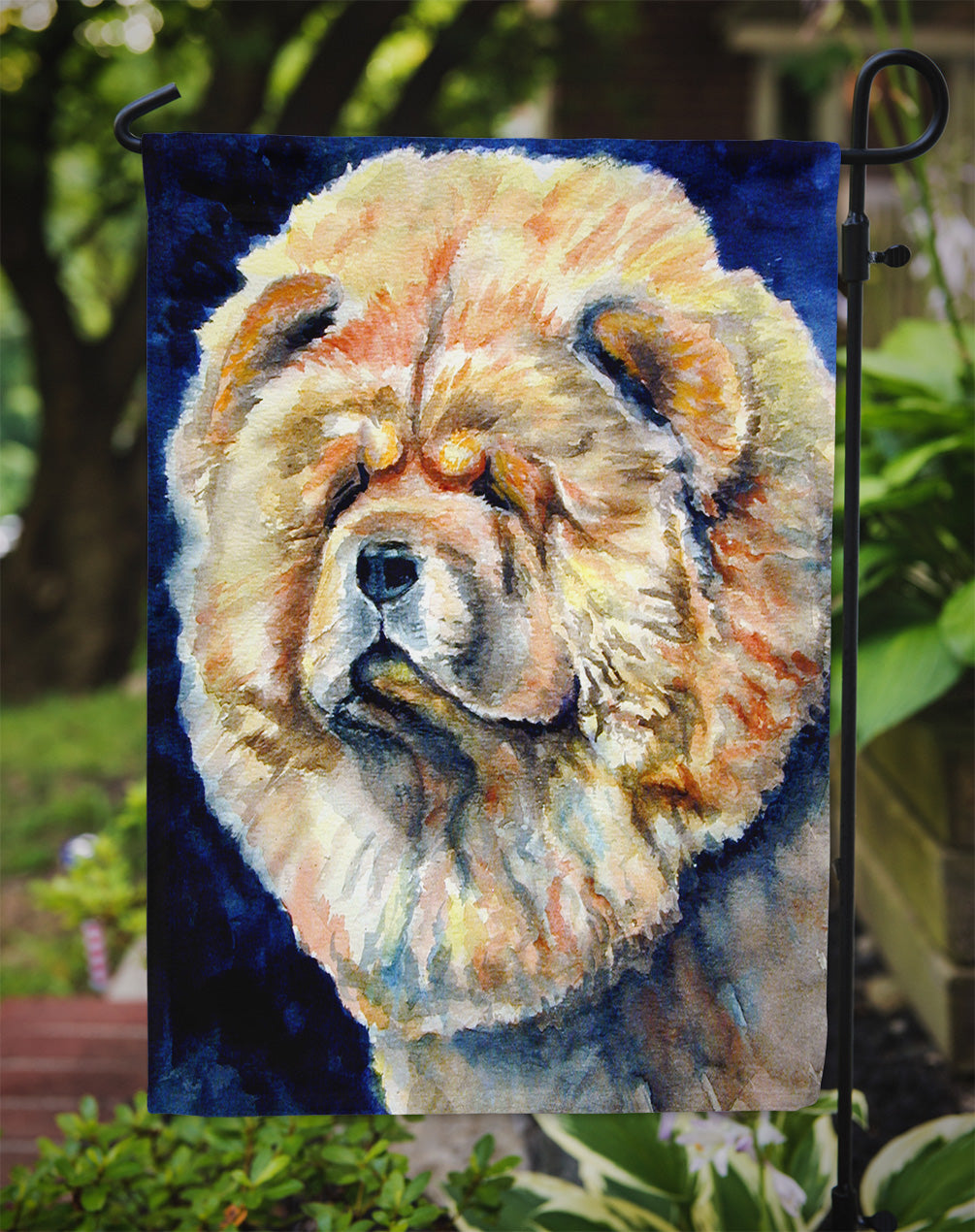 Chow Chow Garden Flag – Decorative Outdoor Yard Flag 7341GF