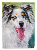 Australian Shepherd Blue Eyes Garden Flag – Decorative Outdoor Yard Flag 7358GF