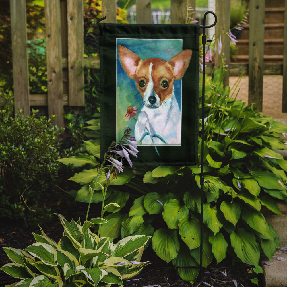 Chihuahua and Daisy Garden Flag – Decorative Outdoor Yard Flag 7360GF