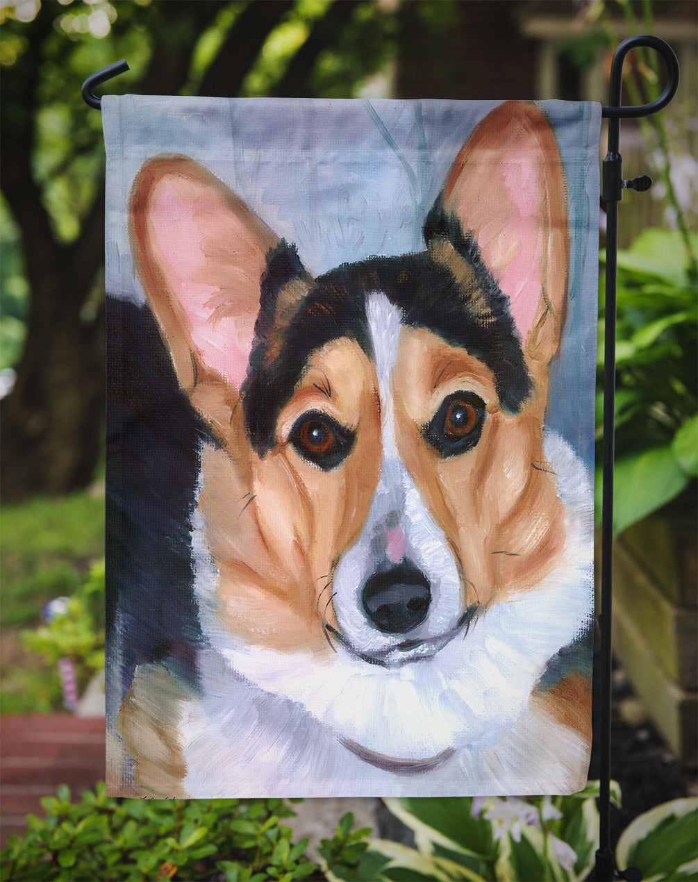 Pembroke Corgi Seriously Garden Flag – Decorative Outdoor Yard Flag 7369GF