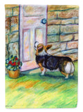 Let me in Corgi Garden Flag – Decorative Outdoor Yard Flag 7370GF