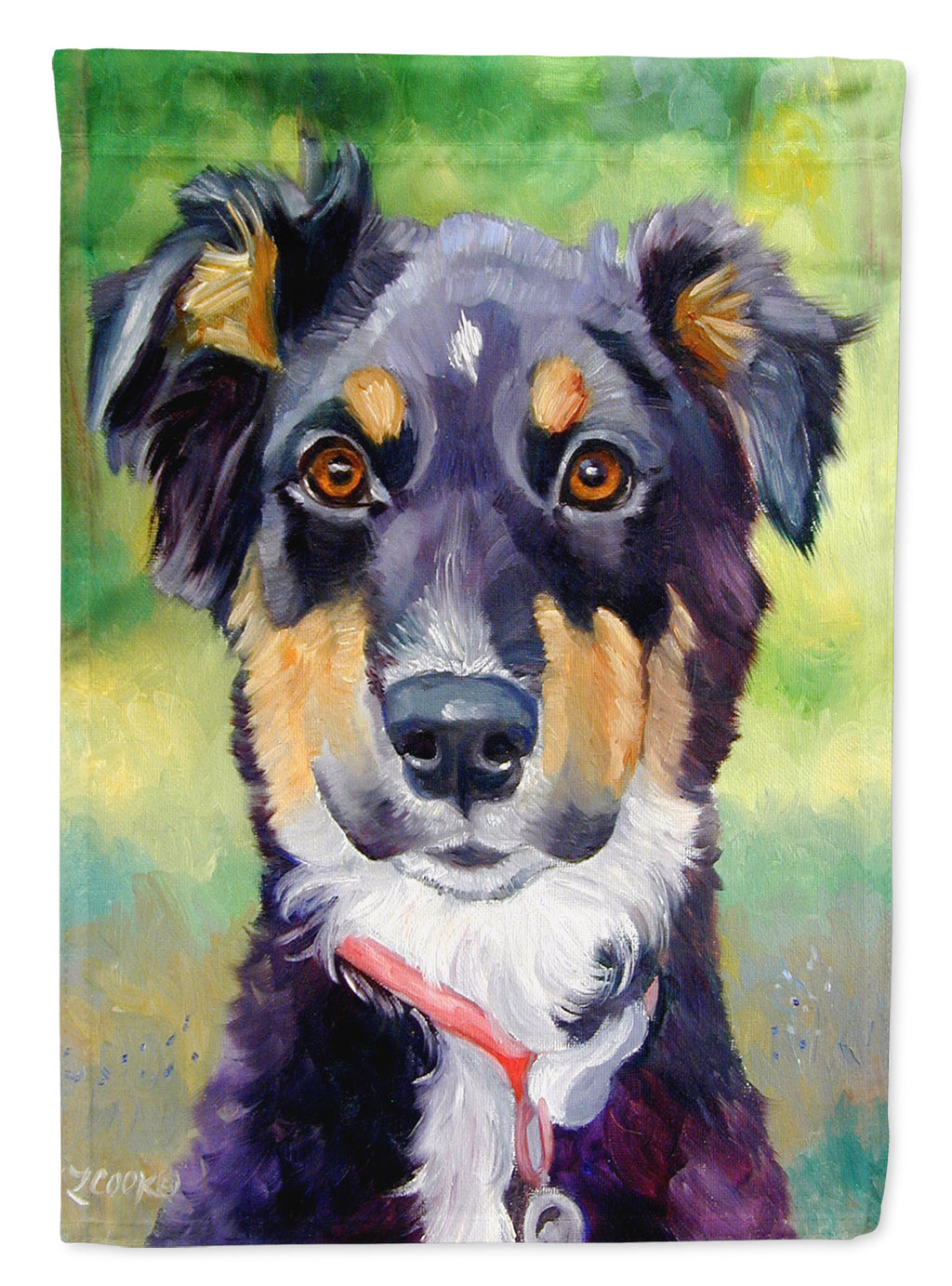 English Shepherd Garden Flag – Decorative Outdoor Yard Flag 7373GF