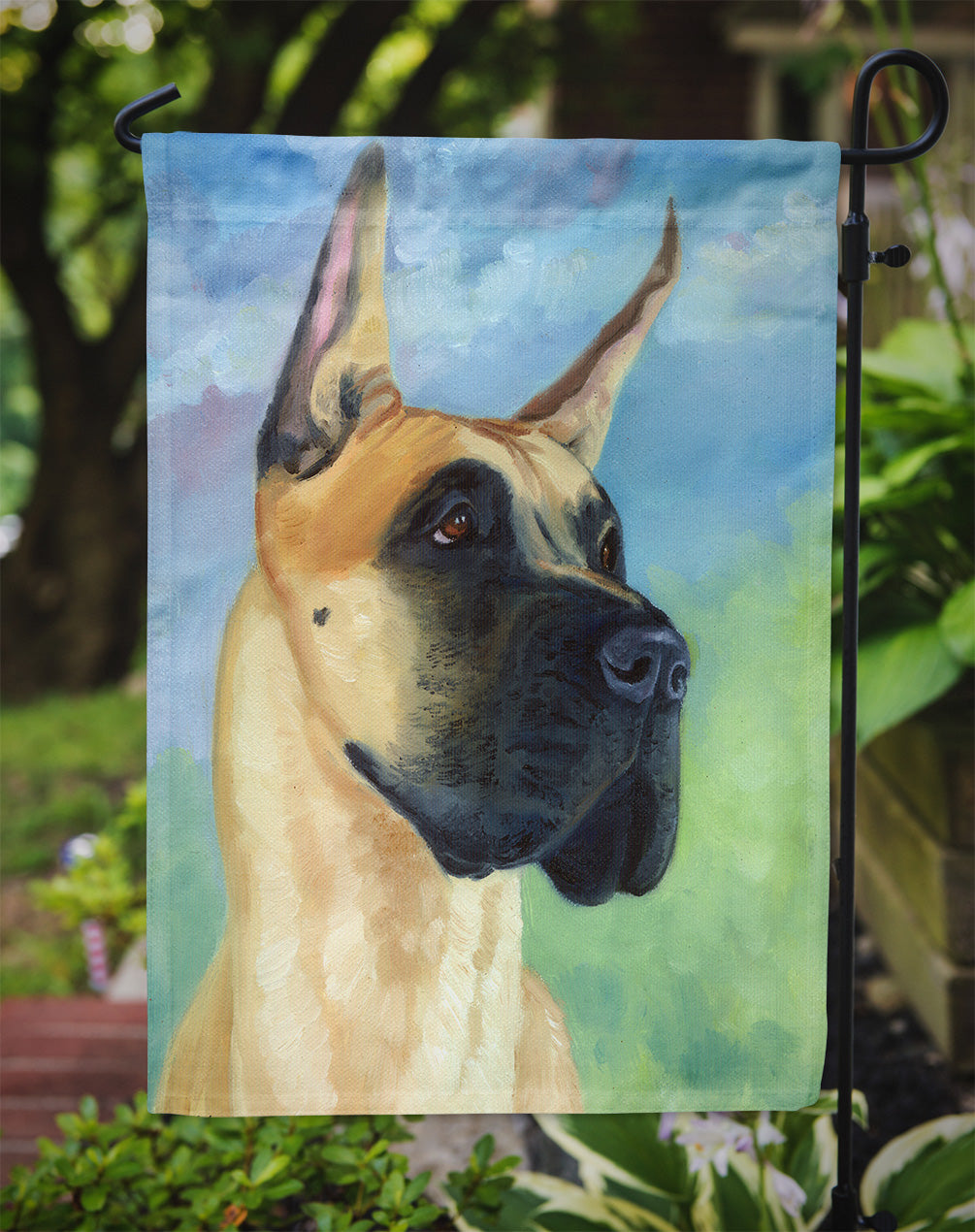 Great Dane Apollo the Great Garden Flag – Decorative Outdoor Yard Flag 7387GF