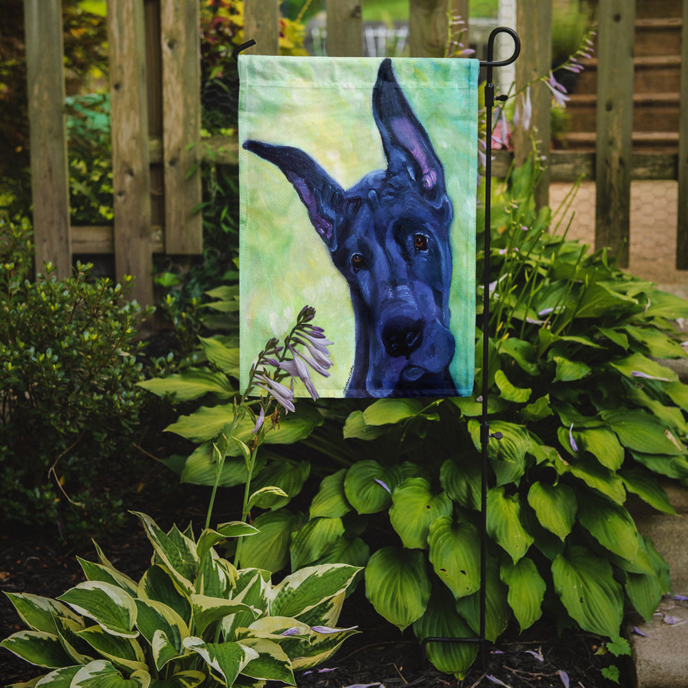 Great Dane Midnight Puppy Garden Flag – Decorative Outdoor Yard Flag 7388GF