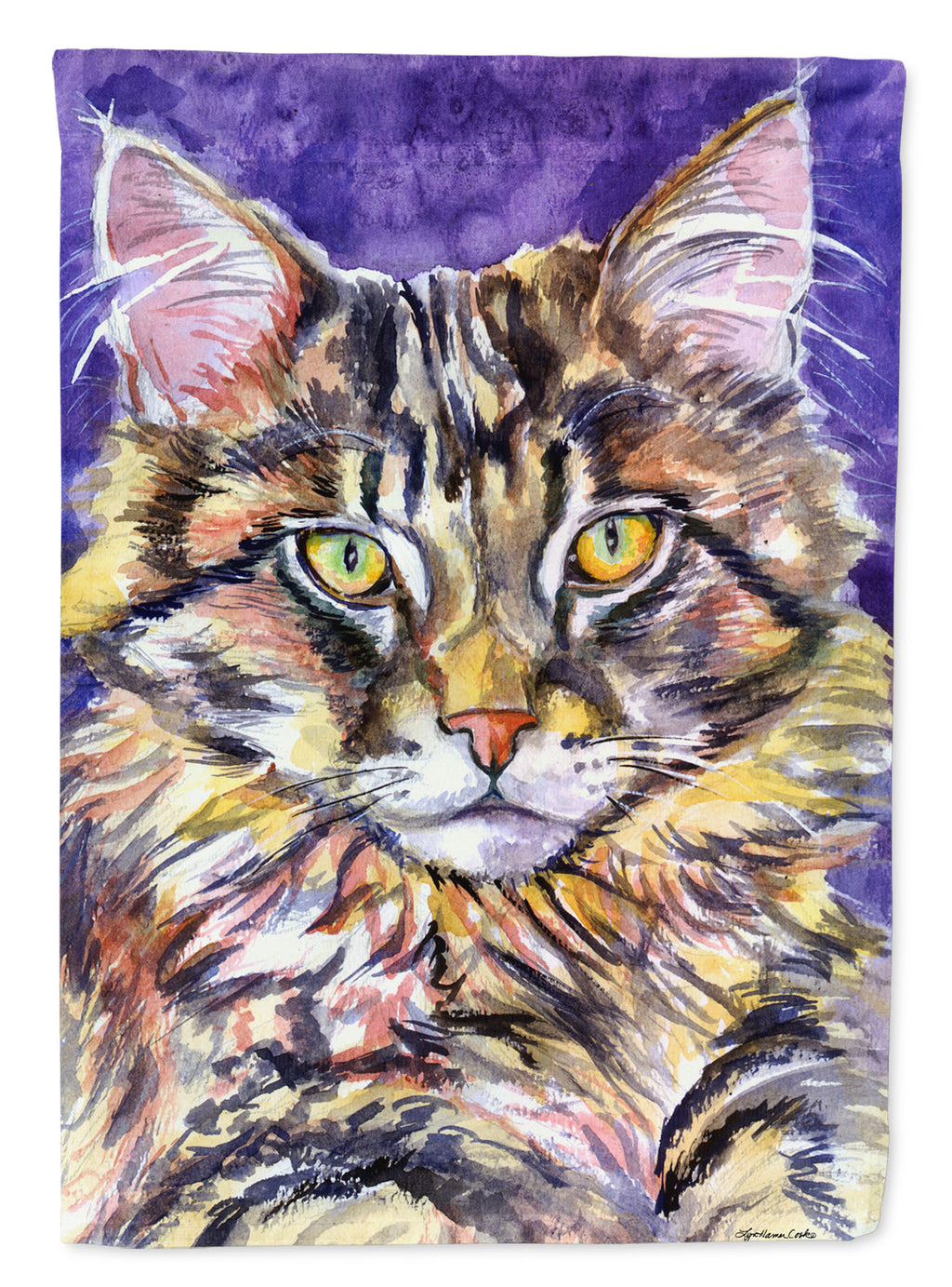Maine Coon Sassy Garden Flag – Decorative Outdoor Yard Flag 7390GF