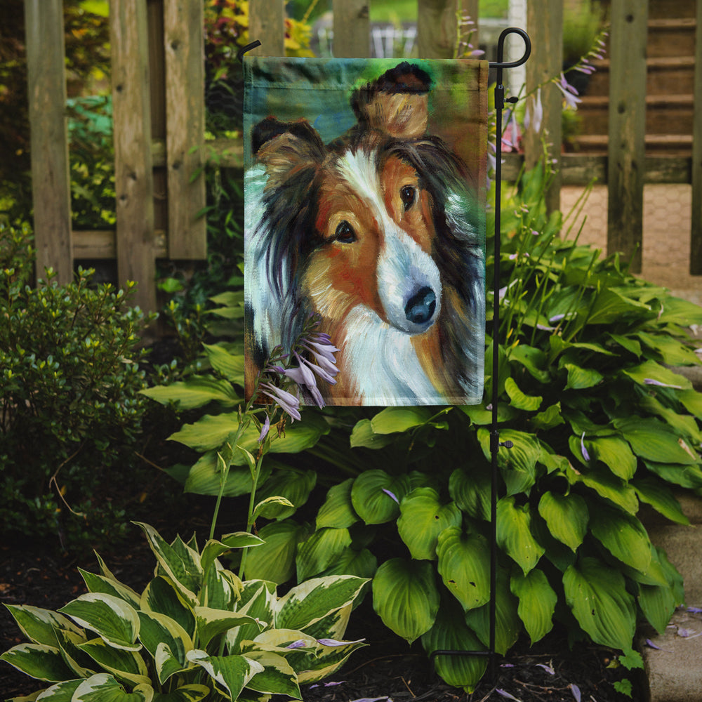 Sheltie Curiosity Garden Flag – Decorative Outdoor Yard Flag 7396GF