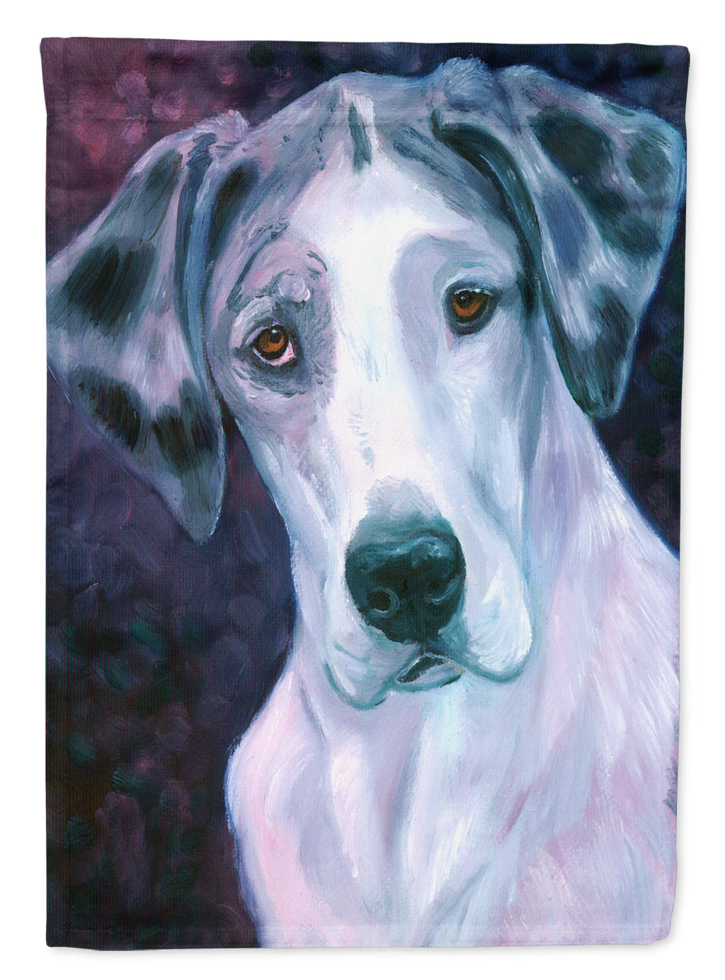 Curious Great Dane Garden Flag – Decorative Outdoor Yard Flag 7441GF
