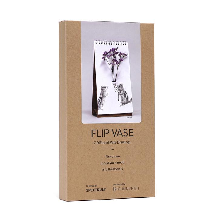 Flip Table Vase - 7 Furry Friends