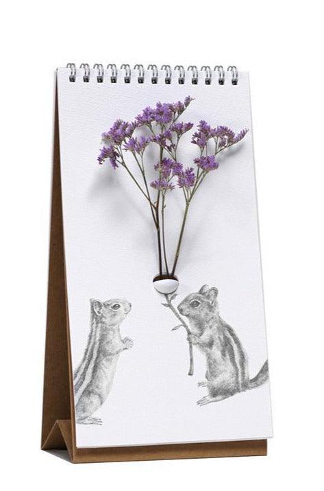 Flip Table Vase - 7 Furry Friends
