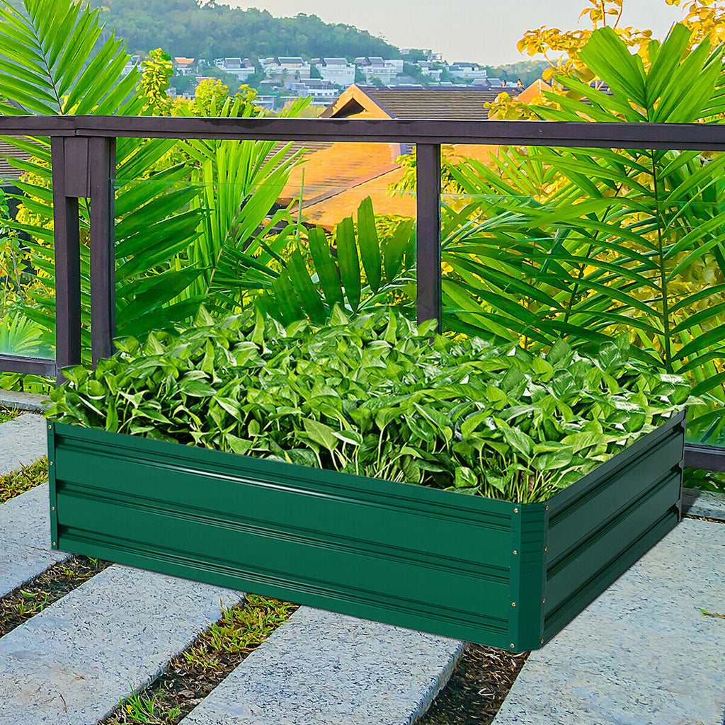 Raised Garden Bed 40x32 Inch Steel Planter Box
