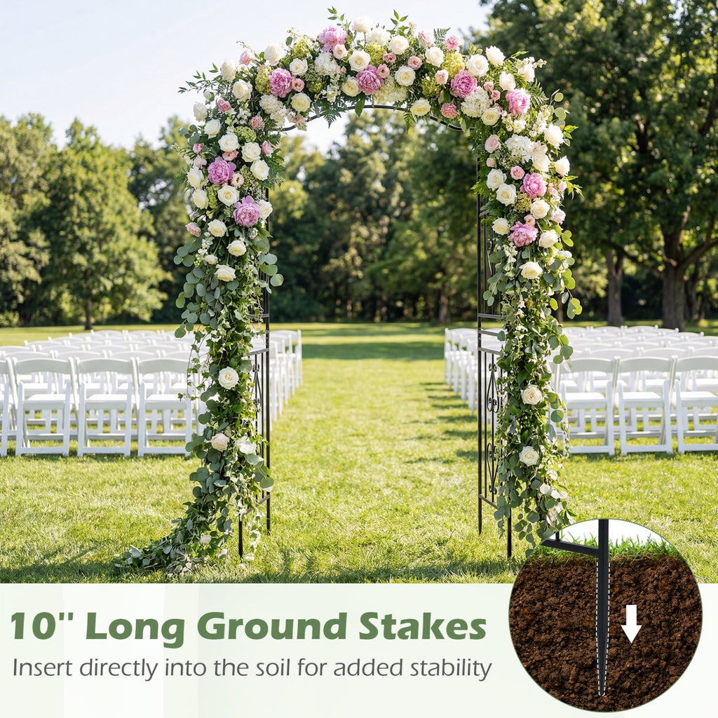 7.5 Feet Garden Arbor Heavy