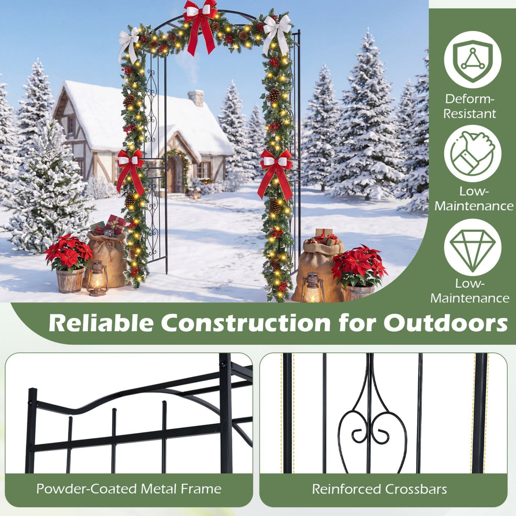 7.5 Feet Garden Arbor Heavy