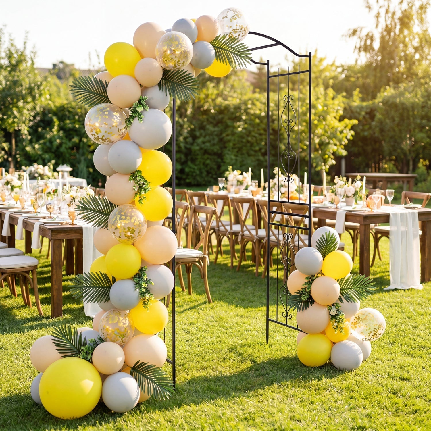 7.5 Feet Garden Arbor Heavy