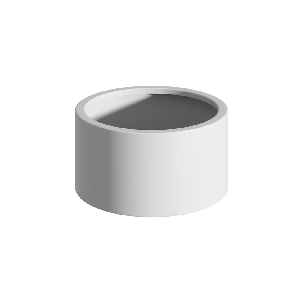 Heavy Duty Corten Steel Round Raised Garden Bed Kit – 15.5' Dia. x 12' H. – Pre-Rusted Metal Planter Box for Vegetables, Flowers, Herbs – White – Ideal for Outdoor Gardening