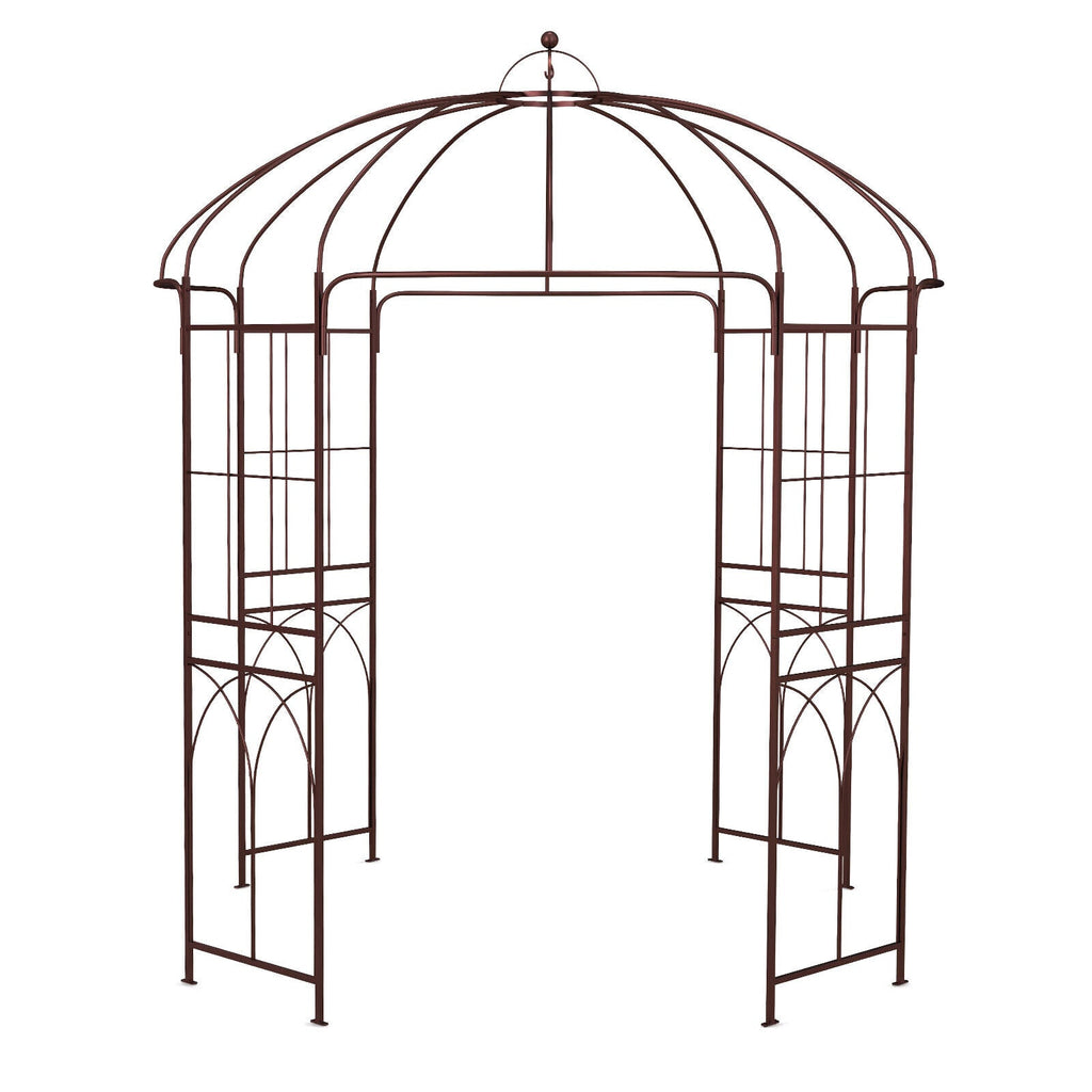 8.4 x 7 Feet Wide Birdcage Shape Garden Arbor