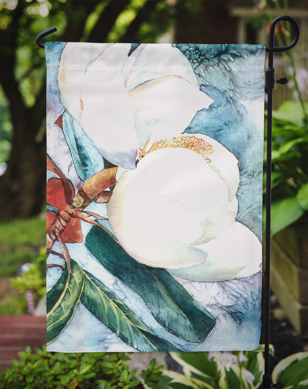 Flower - Magnolia Garden Flag – Decorative Outdoor Yard Flag 8001GF