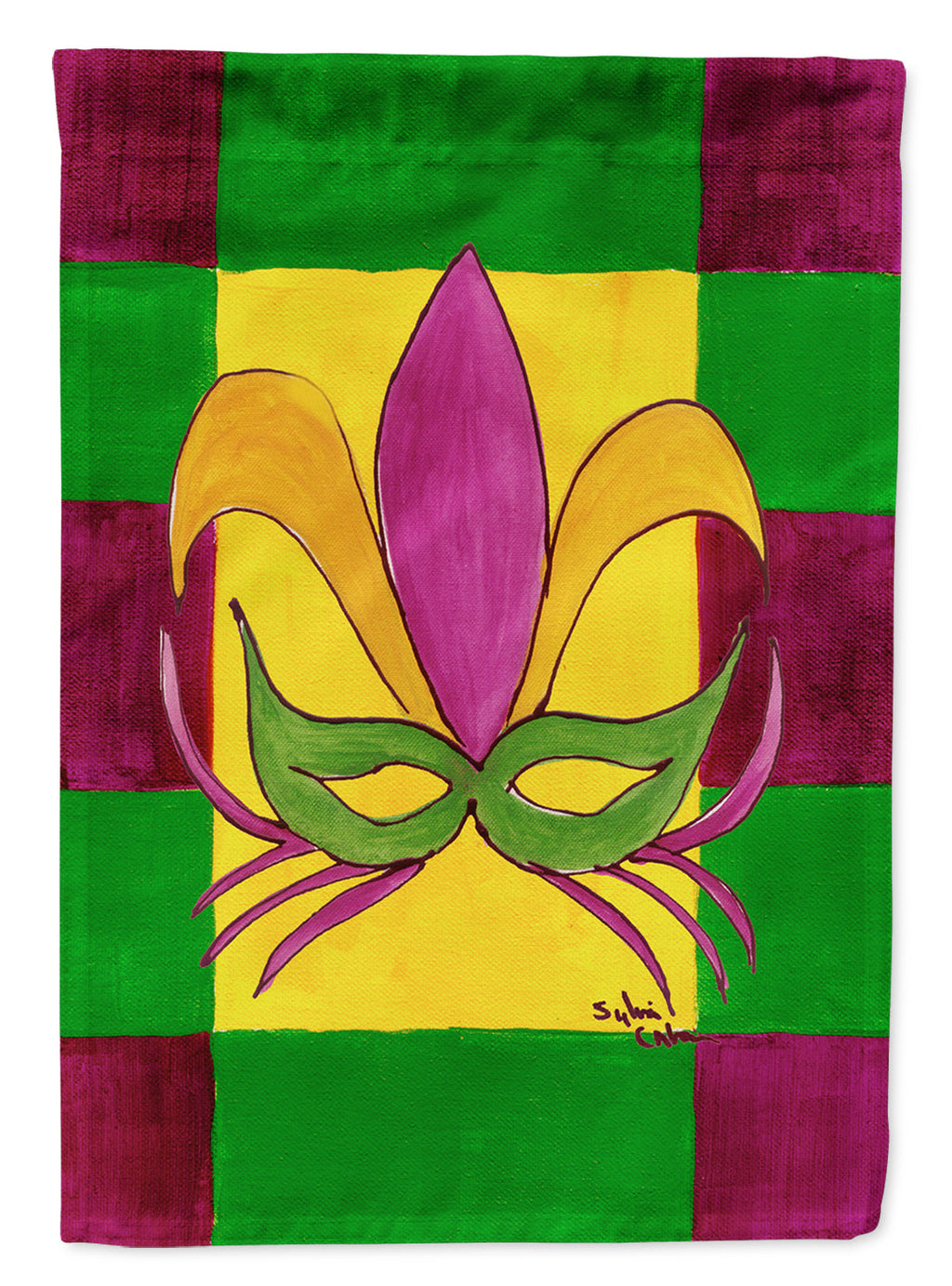 Mardi Gras Garden Flag – Decorative Outdoor Yard Flag 8035GF