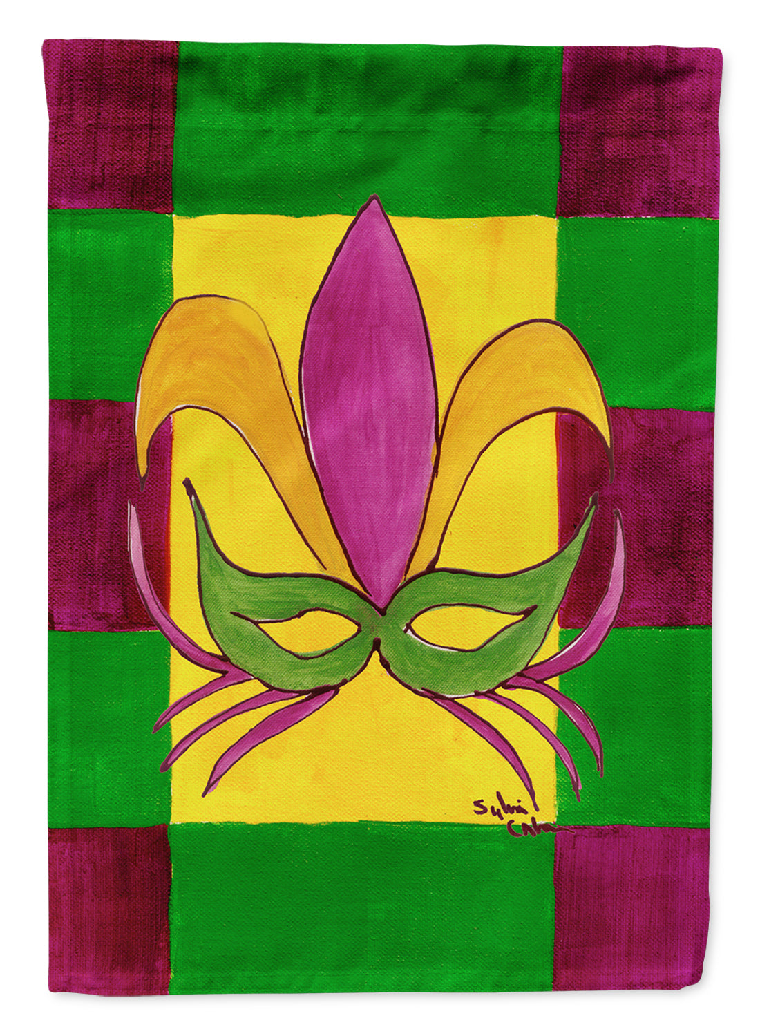 Mardi Gras Garden Flag – Decorative Outdoor Yard Flag 8035GF