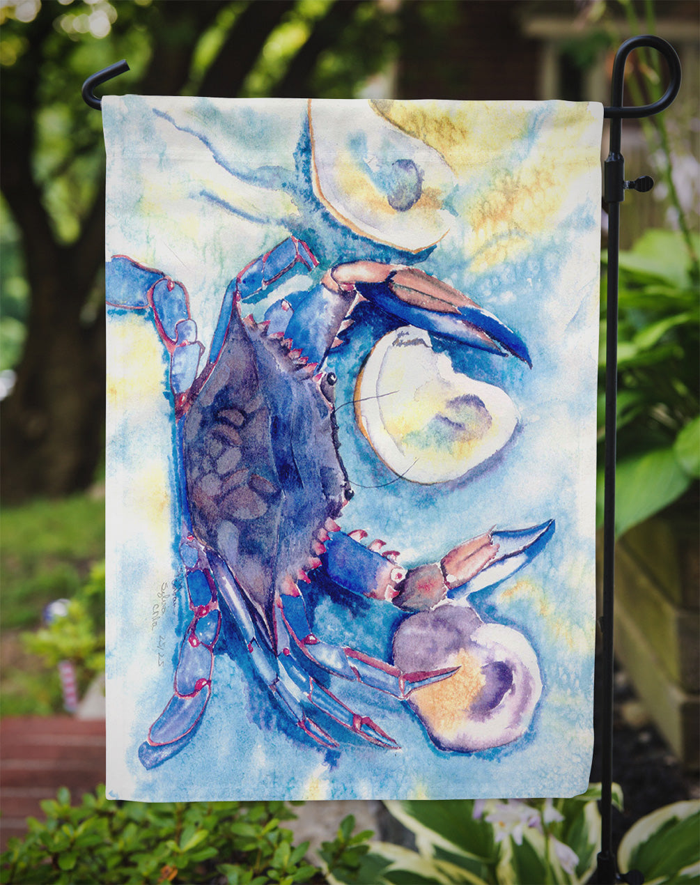 Crab  Garden Flag – Decorative Outdoor Yard Flag 8042GF