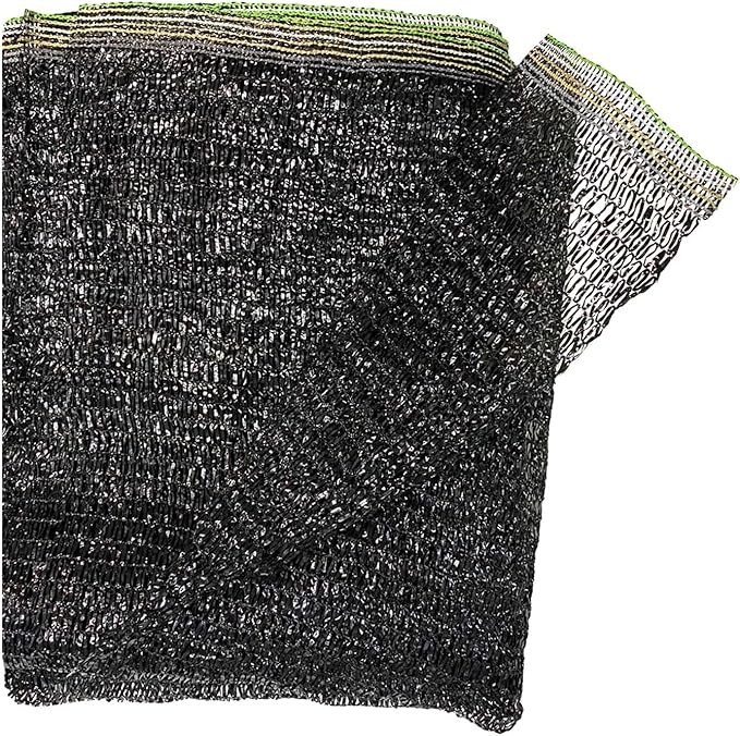 Cool Area 55% 10x20ft Sunblock Shade Cloth Cover Mesh UV Resistant Net for Garden Flower Plant Greenhouse, Black