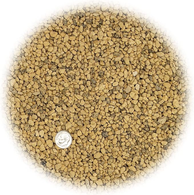 Pure Hard Akadama - 10 Quart - Small Grain for Cactus, Bonsai Plants Soil Amendment, Prevent Over Water, Provides Optimal Water Retention, Fast Drainage (2 Bags of 5 Quart)