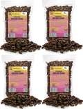 Premium Grade New Zealand Pinus Radiata Bark by Gardenera - 20 Quart - Organic Hand Mixed New Zealand Pine Bark for Orchids - Medium Chips 9-12mm - 4 Bags of 5 Quart