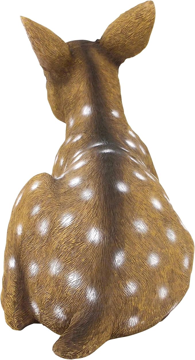 Design Toscano QM2787100 Darby, The Forest Fawn Baby Deer Statue, full color