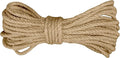 Jute Twine String,164 Feet 1/4 Inch Natural Jute Rope,4ply Thin Ribbon Hemp Twine for Gift Wrapping Craft Plant Garden Christmas Handmade Arts Decoration Packing String Home Decor