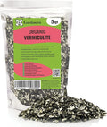 Horticultural Organic Vermiculite by GARDENERA - Medium Grade - Natural Soil Additive for Potted Plants, Orchids, Hydroponics, Terrariums (5 Quart)