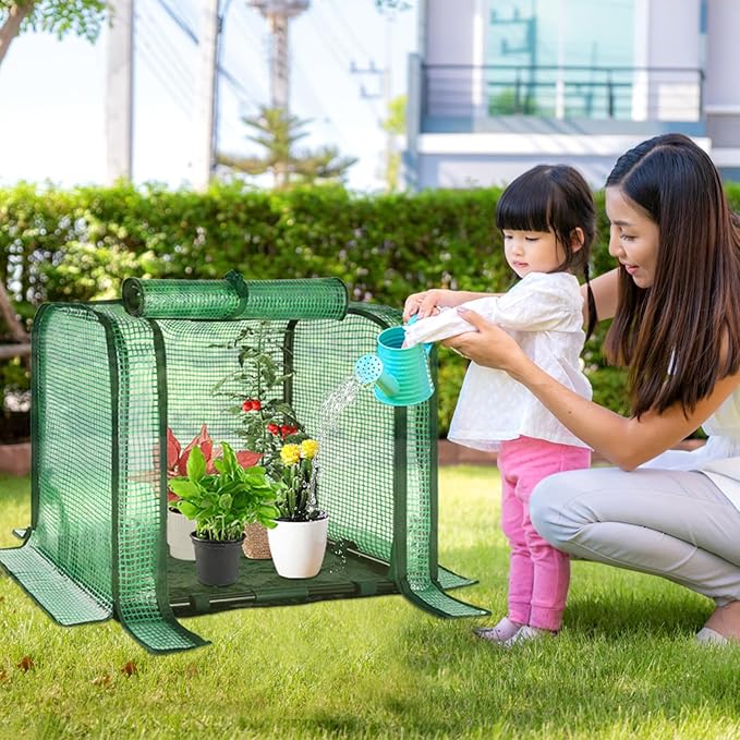 U'Artlines Portable Mini Greenhouse Small Green House with Waterproof – Nate's Garden Supply