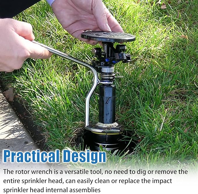 Sprinkler Tool for Rainbird Sprinkler System Kit 42064 Maxi-Paw Compatible with Rainbird Pop-up Lmpact Sprinkier Head Models LG-3 Mini-Paw, AG5 and 2045A Maxi-Psw