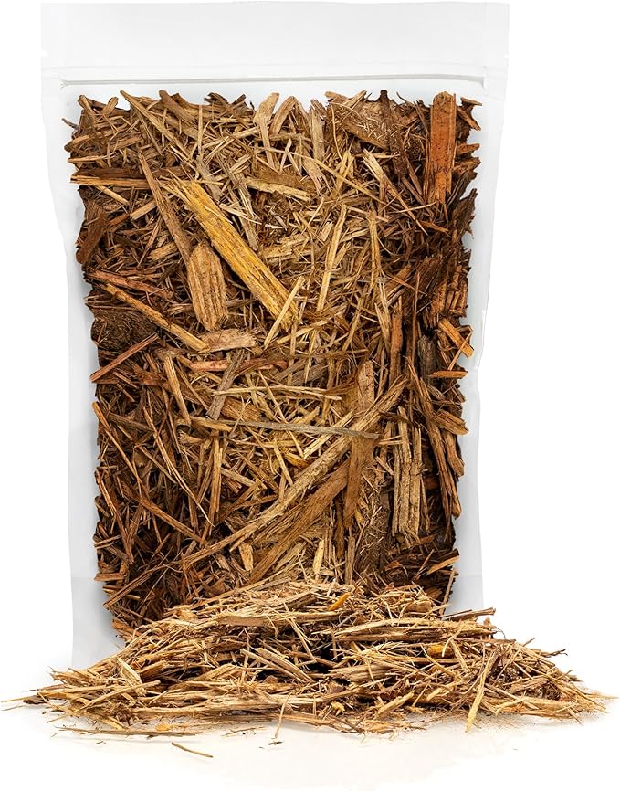 Organic Eucalyptus Mulch - Create an Eco-Friendly Garden with Natural Weed Control - 20 QUARTS