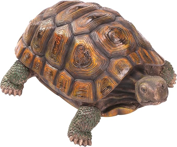Turtle Statue,Resin Garden Sculpture Indoor/Outdoor Yard Lawn Ornament,Home Decor (Extra Large)