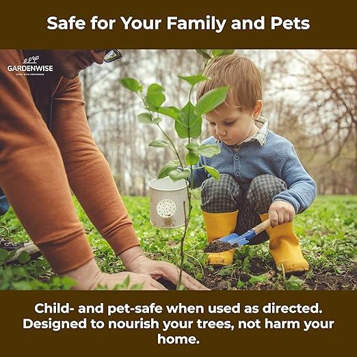 Professional Citrus Fertilizer + Vital Micronutrients; Perfect Balanced NPK for All Citrus; for Indoor and Outdoor Plants; Orange, Lime, Avocado and Lemon Tree Fertilizer (3 QUARTS)