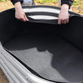 2mm Thick Fabric Garden Grow Bed Bags, 4x2x1 Ft Liners Designed For Outdoor Metal Raised Garden Beds, 60 Gallon Capacity Oval Large Vegetable Growing Boxes