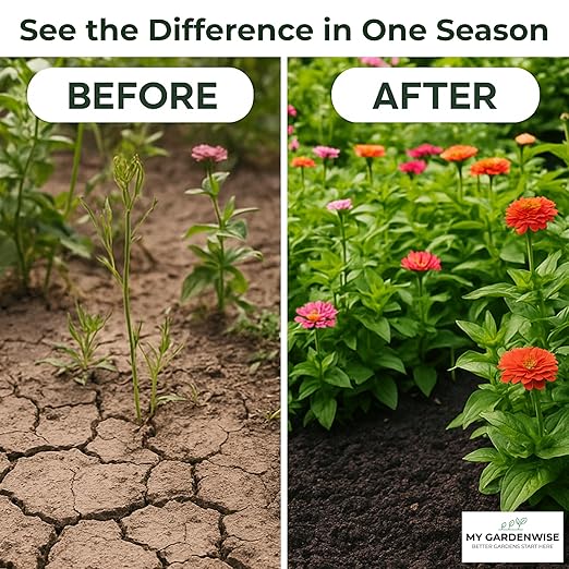 Gypsum for Soil - Calcium for Plants - Gypsum Fertilizer for Gardening, Lawn & Vegetables - Calcium for Garden (4 qts. - 8 lbs.)