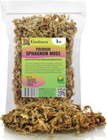 Premium New Zealand Sphagnum Moss - Organic Hand Mixed Long Fibered Sphagnum Moss Orchid - 3 Quart