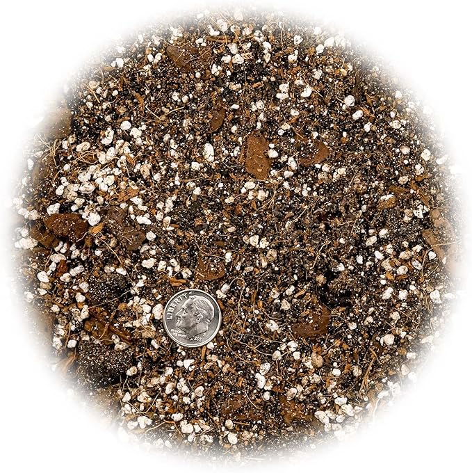 Gardenera's Professional Grade Potting Mix for Peace Lilies : The Perfect Growing Environment for Your Indoor Plants [2-Quart Bag]