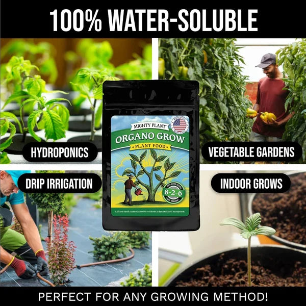 Organo Grow Grower Sizes