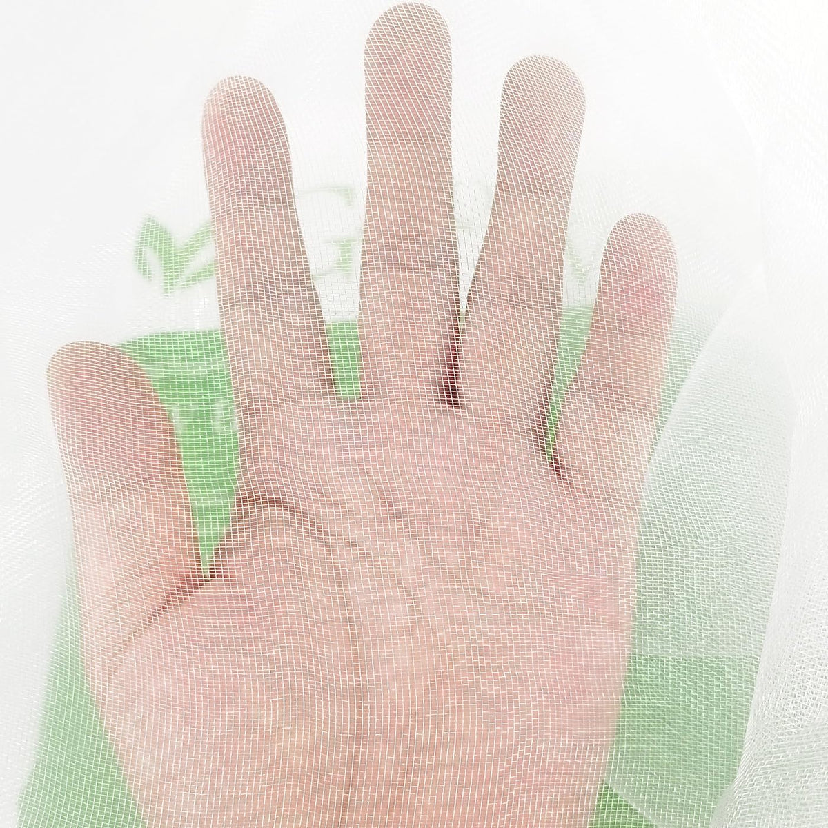 10Ft x 50Ft Mosquito Bug Insect Bird Fine Mesh Net Barrier Hunting Blind Garden Screen Netting for Protect Your Plant Fruits Flower