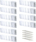 Beuta Landscape Edging | Garden Edging Border | Faux Stone Block XL for Lawn Edging, Flower Beds & Yard Edging – 10 Pack | Each Section Has 6 Blocks 48" L x 4" W x 9.5" H | 30 Spikes | Limewash