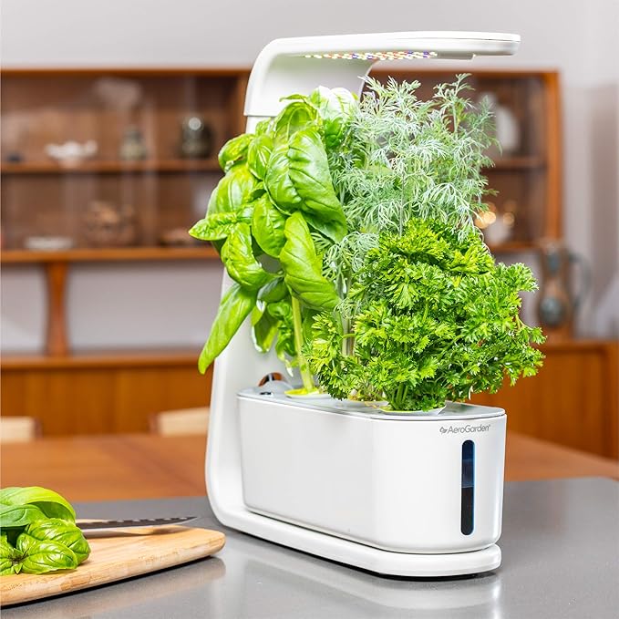 AeroGarden Sprout - Indoor Garden with LED Grow Light, White