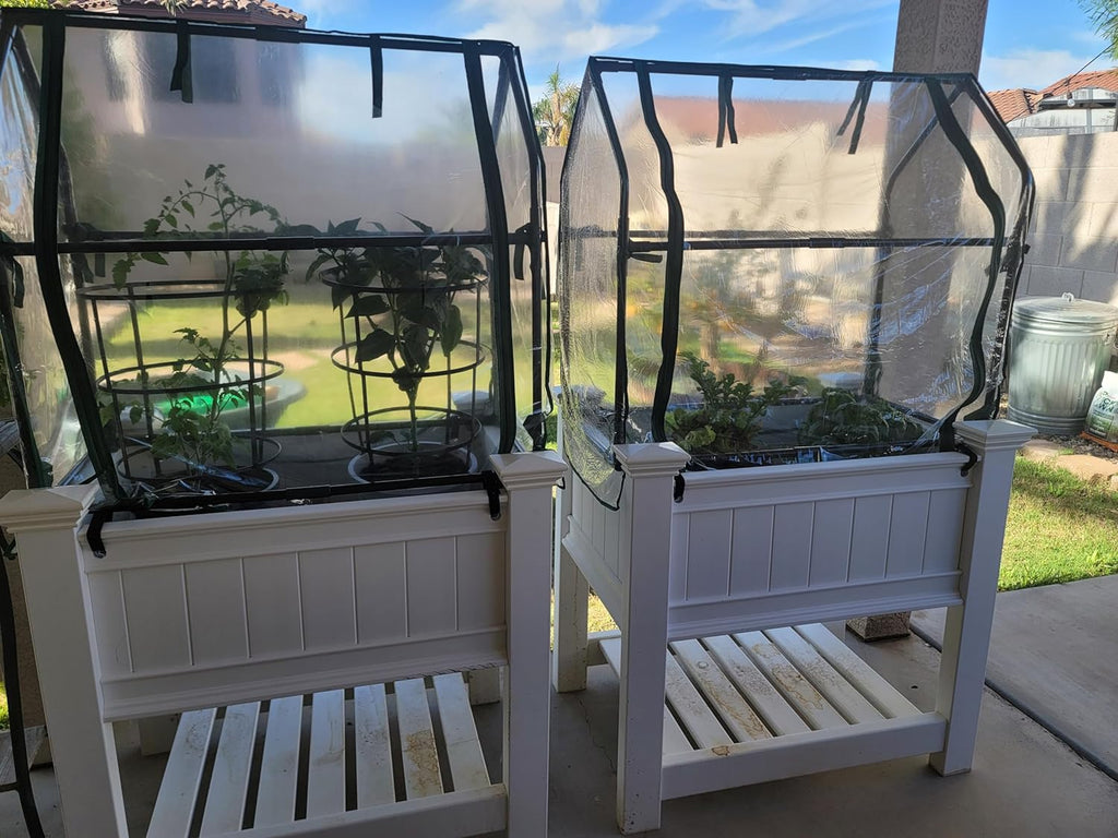 Gardzen Mini Greenhouse Heavy Duty Portable Green House, Clear Tent Indoor or Outdoor for Plants 36.2”(L) x18.9”(W) x33.3”(H)