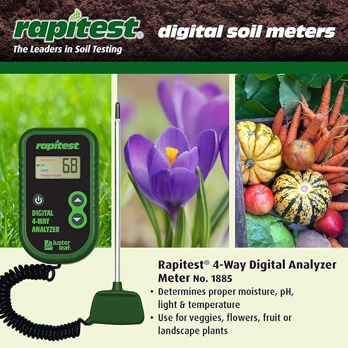 Luster Leaf 1885 Digital 4-Way Analyzer