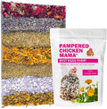 Pampered Chicken Mama Best Eggs Ever! Nesting Herbs for Chickens (10 Ounces) Calcium Supplement for Chickens | Chicken Feed Supplies, Hen Treats for Coops