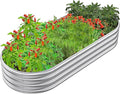 6x2.3x1ft Raised Garden Bed for Flowers, Outdoor Raised Planter Box, Backyard Raised Garden Bed for Plant