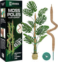 63'' Bendable Moss Pole Monstera Plant Support for Climbing Indoor Plants - Stakes for Potted Climbers - Tall Sticks Indoor Trellis for Houseplants - Accessories for Monstera Pot